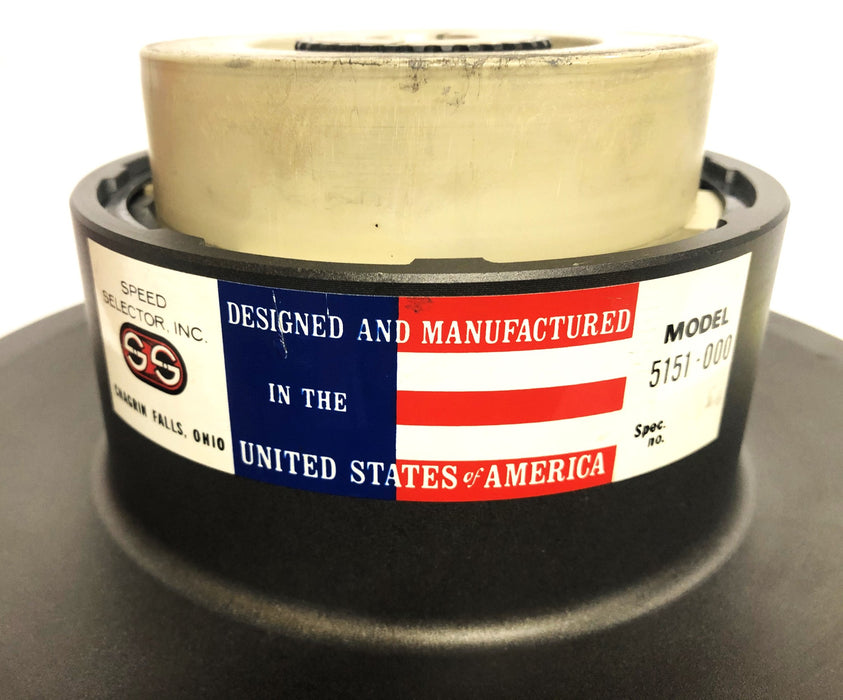 Speed Selector Inc 0.88 Inch Bore Speed Pulley 5151-000 NOS