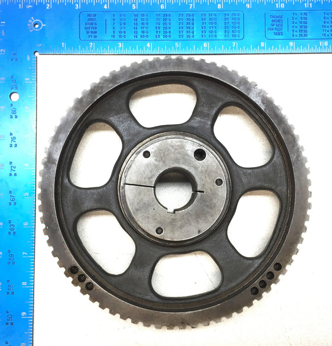 SD 8-1/2" Timing Pulley with 1-1/4" Hub Collar 72L100 USED