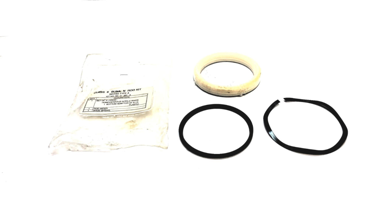 NOPAK Class 3 Buna N Rod Kit RK-6-350-A NOS