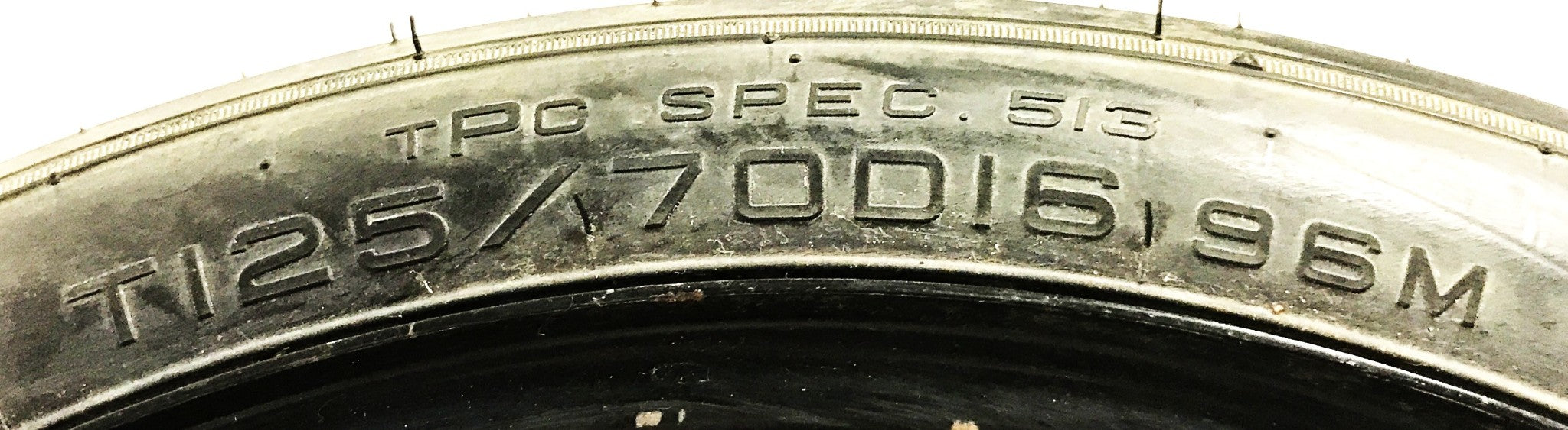 Maxxis Temporary Spare Tire (with 5 Lug Holes) T125/70D16/96M NOS