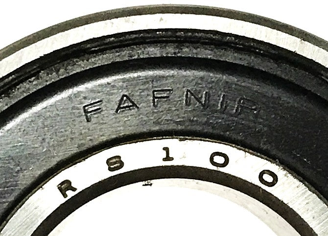 Fafnir Rubber Shielded Insert Ball Bearing without Collar RS100 [Lot of 3] NOS