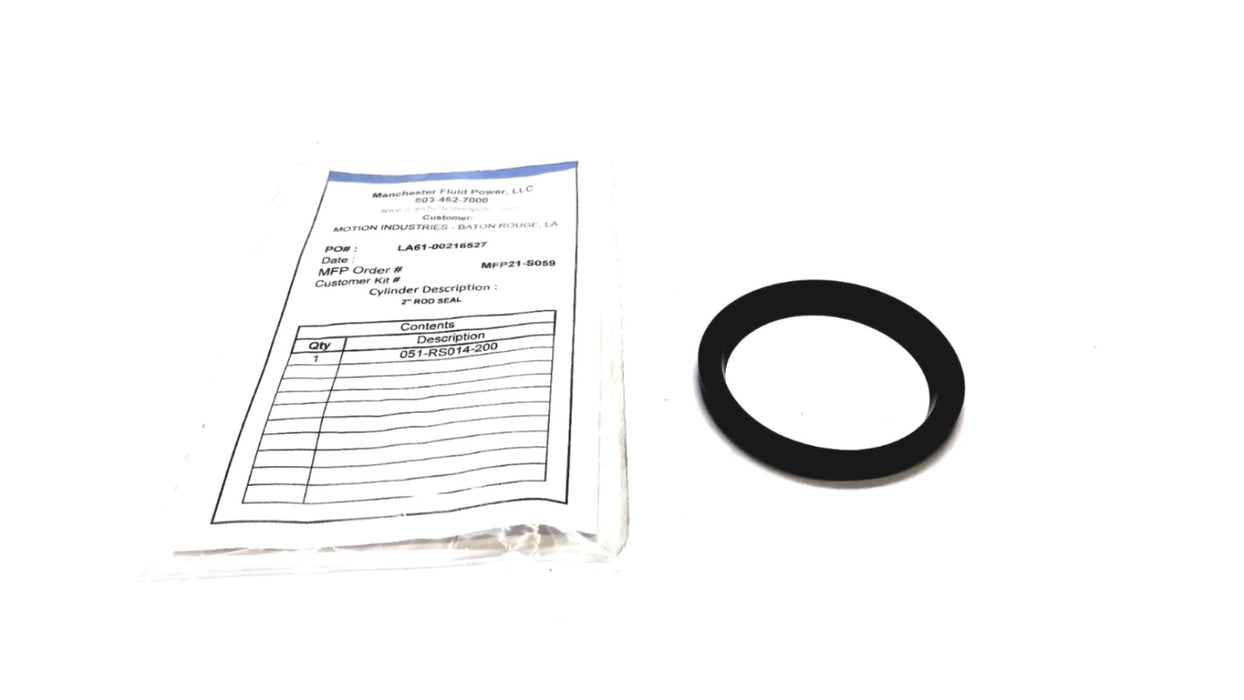 Manchester Fluid Power 2" Rod Seal 051-RS014-200 NOS
