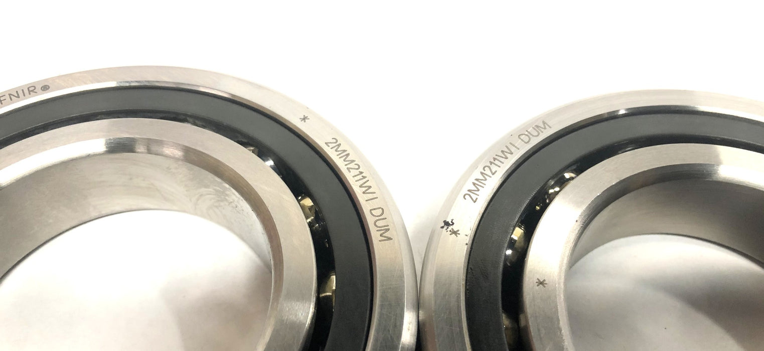 Fafnir 11-K 43104 Angular Contact Bearing Set 2MM211WI-DUM NOS