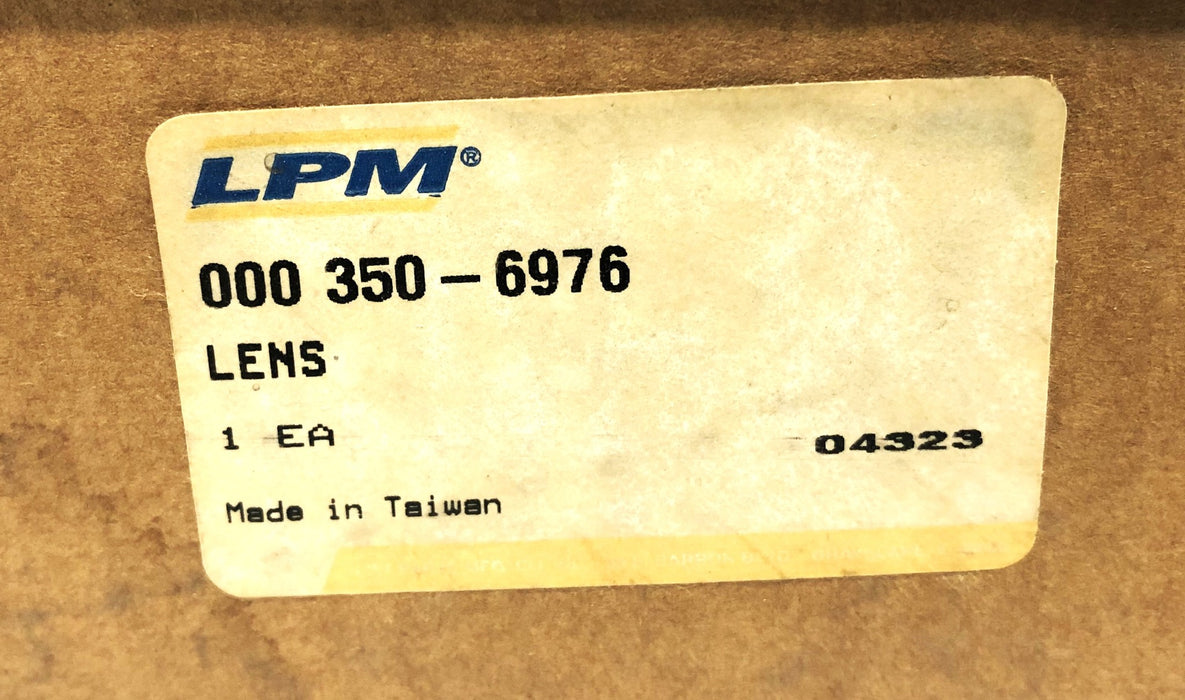 LPM Forklift Lens 350-6976 NOS