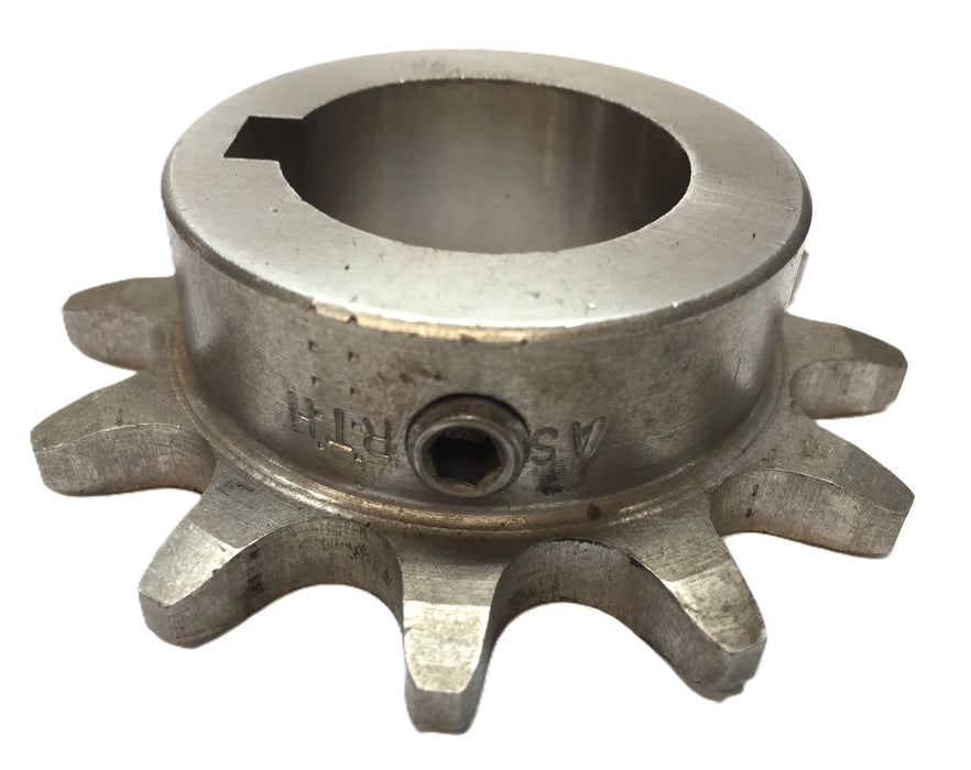 Ashworth 12-Tooth Sprocket with 0.37" Keyway 1.44" Bore USED