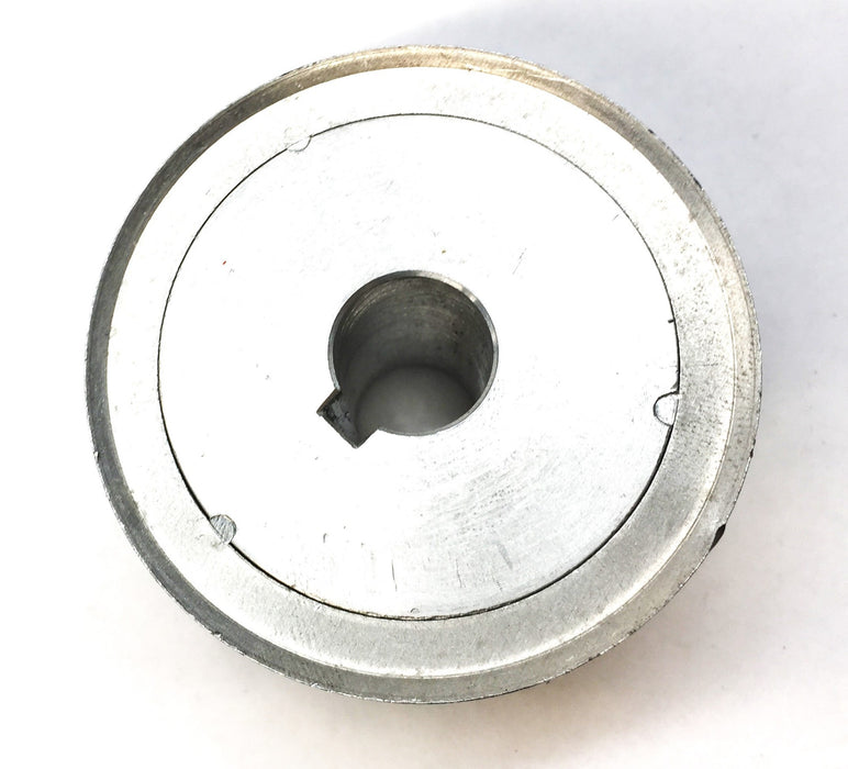 Unbranded 20-Tooth Aluminum 1" Belt Pulley w/.62" Keyway Bore A2012FF12 NOS