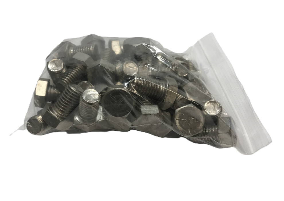 Unbranded 5/8"-11 X 1" Steel Hex Cap Screw [Lot of 47] NOS