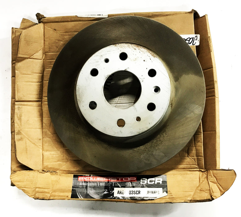 Power Stop Disc Brake Rotor AR84103SCR NOS