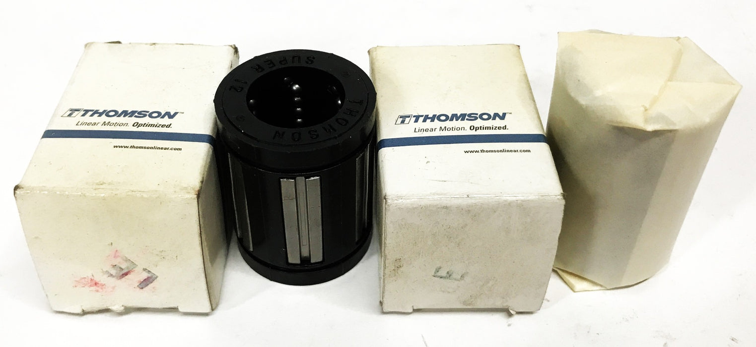 Thomson Linear Bearing Super12 [Lot of 2] NOS