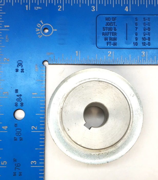 Ametric 20-Tooth Aluminum 3/4" Belt Pulley w/.62" Keyway Bore 31T10/20 NOS