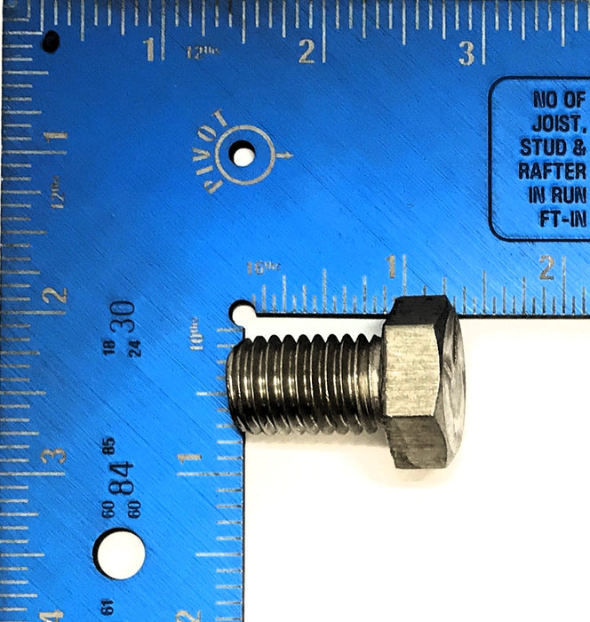 Unbranded 5/8"-11 X 1" Steel Hex Cap Screw [Lot of 47] NOS