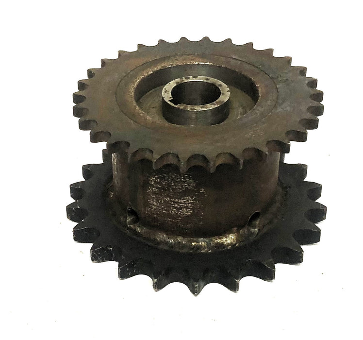 Martin Double Roller Chain Sprocket 60-22/40-30 NOS