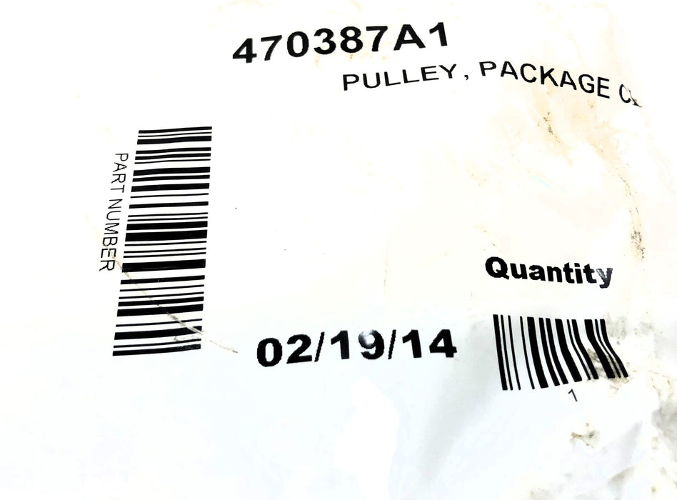 Automated Packaging Systems Aluminum Pulley 470387A1 NOS