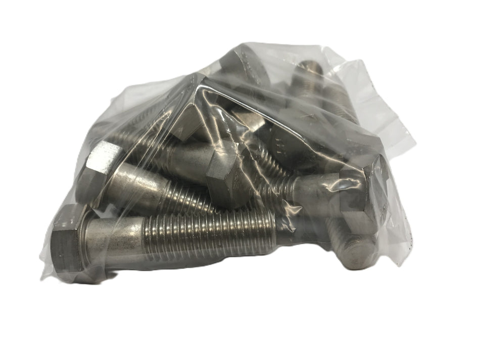 THE 5/8"-11 x 2-1/2" S30400 SS Hex Head Cap Screw [Lot of 15] NOS