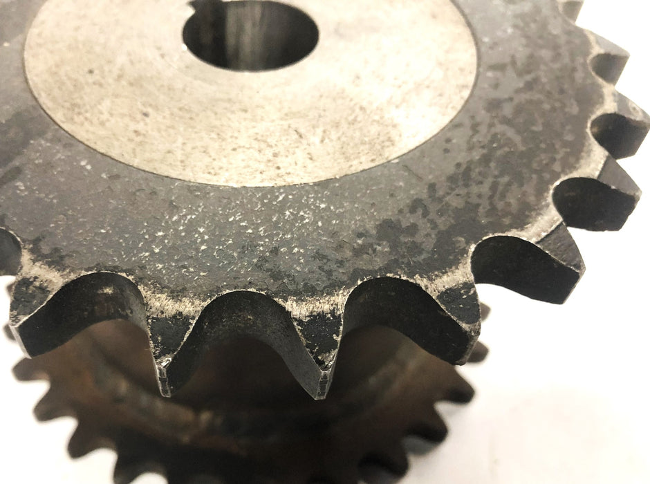 Martin Double Roller Chain Sprocket 60-22/40-30 NOS