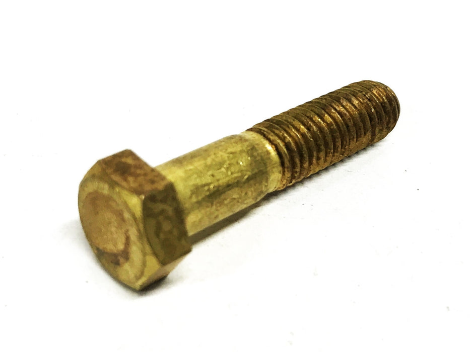 Unbranded Brass 3/8-16 x 1-3/4 inch Hex Head Bolt [Lot of 19] NOS