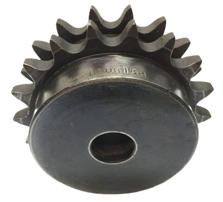 Martin Double-Roller Chain Sprocket D50B18H with 1" Bore NOS