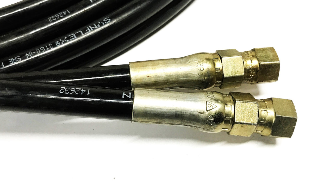 Eaton Synflex Double Hydraulic Air Hose Assembly 3903-04545/3160-04 NOS