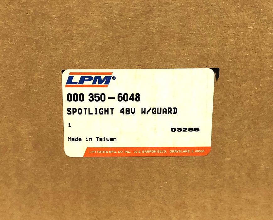 LPM 48V Spotlight With Guard 350-6048 NOS