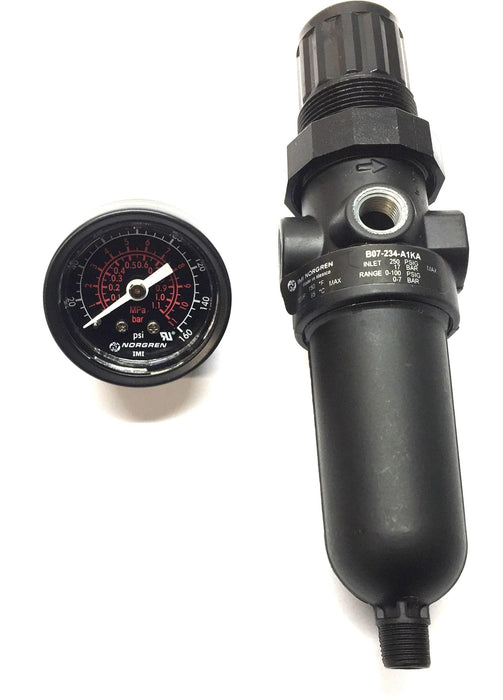 Norgren Pneumatic Regulator B07-234-A1KA NOS
