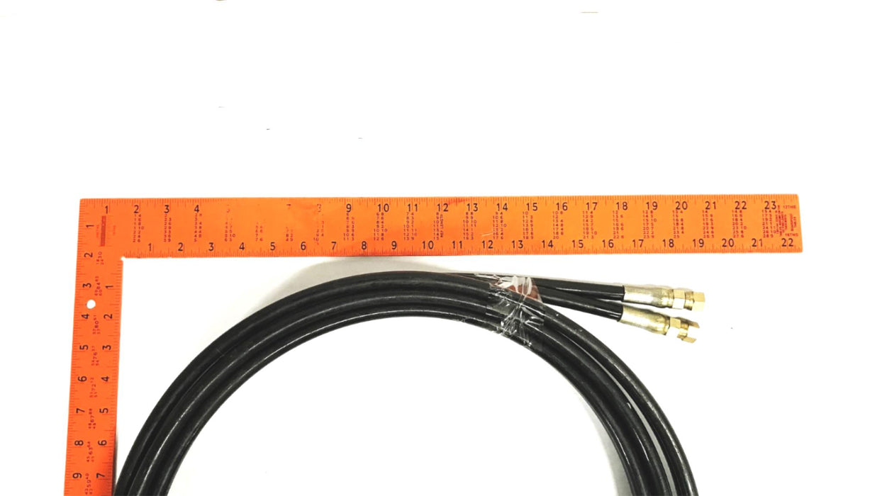 Eaton Synflex Double Hydraulic Air Hose Assembly 3903-04545/3160-04 NOS