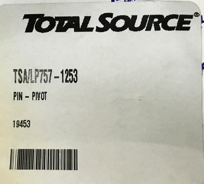 Total Source Forklift Pivot Pin LP757-1253 [Lot of 4] NOS