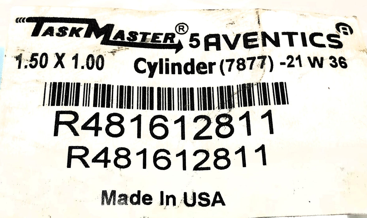 Aventics Pneumatic Cylinder Valve R481612811 NOS