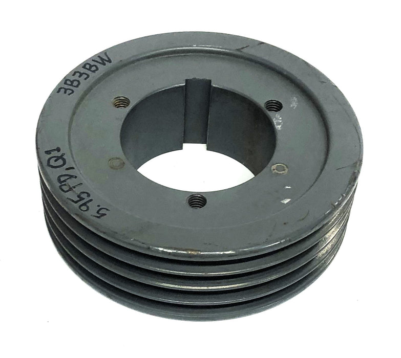 Browning 4 Groove V-Belt Pulley/Sheave 4Q3V60 NOS