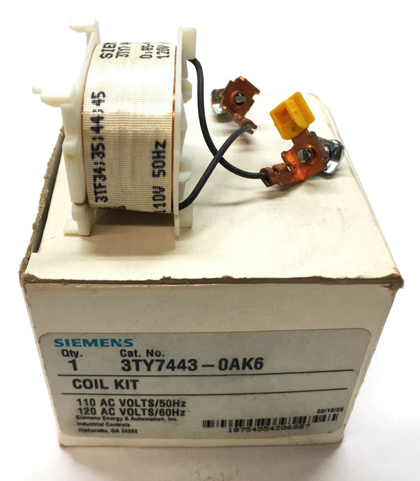 Siemens Coil Kit 3TY7443-0AK6 NOS