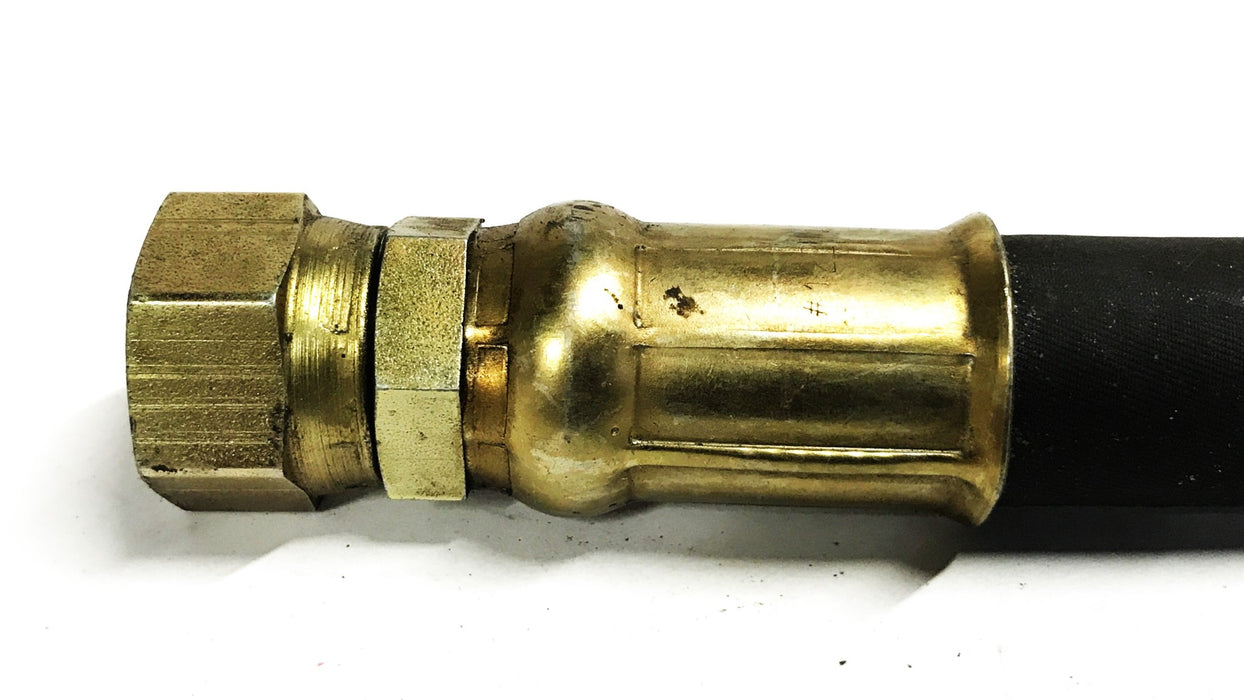 Unbranded 3/4 inch x 44 inch Hydraulic Hose Assembly 100RsAT-2250PSI NOS