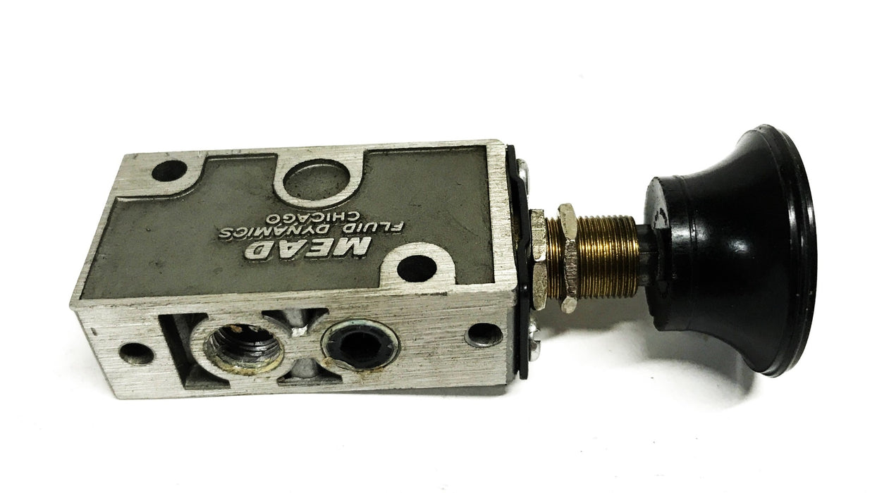 Mead Fluid Dynamics Palm Control Air Valve LTV-140 NOS