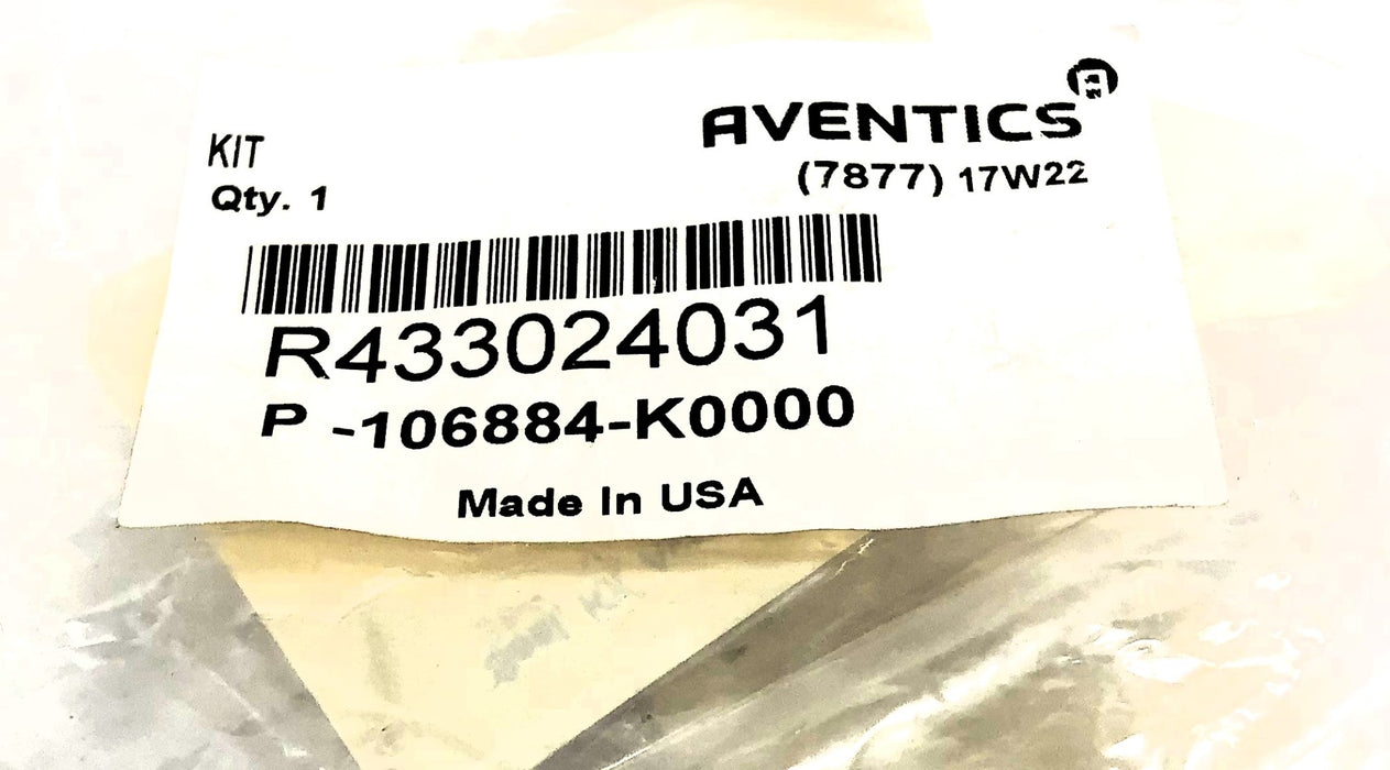 Aventics Pneumatic Seal Kit R433024031 (P-106884-K0000) NOS
