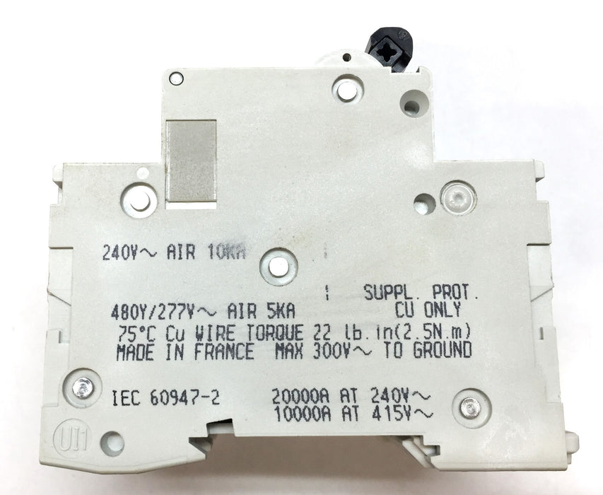 Merlin Gerin Multi 9 C60 15A 3-Pole 50/60Hz Supplementary Protector MG17466 NOS
