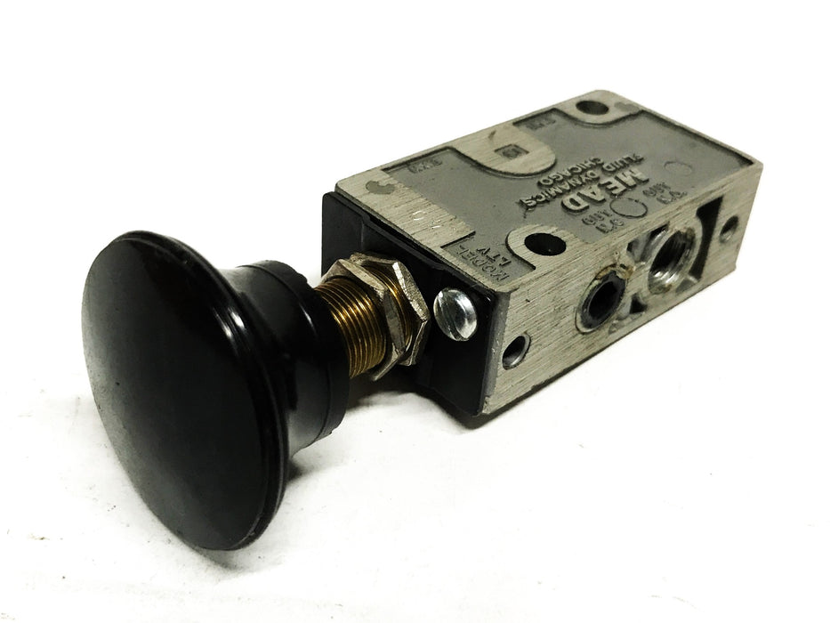 Mead Fluid Dynamics Palm Control Air Valve LTV-140 NOS