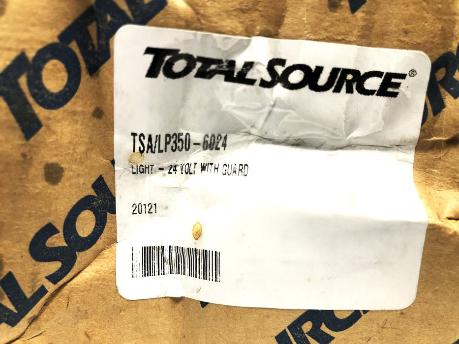 Total Source 24V Spotlight With Guard Missing Wiring LP350-6024 NOS
