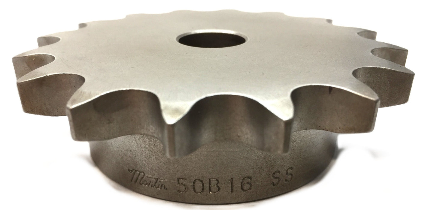 Martin Single-Roller Chain Sprocket with 5/8" Blank Bore 50B16SS NOS