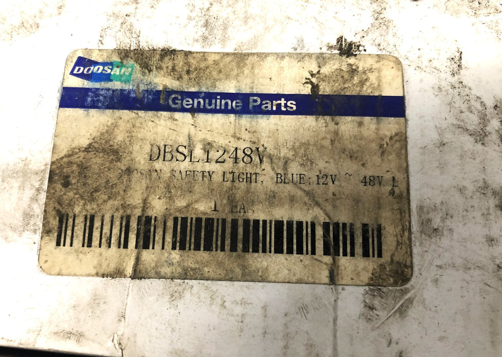 Doosan Blue 12V/48V LED Safety Light DBSL1248V NOS