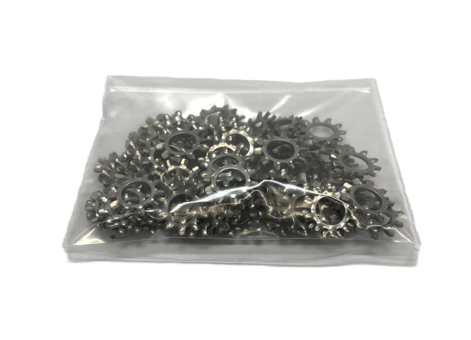 Unbranded 1/4" External Tooth Lock Washer [Lot of 85] NOS