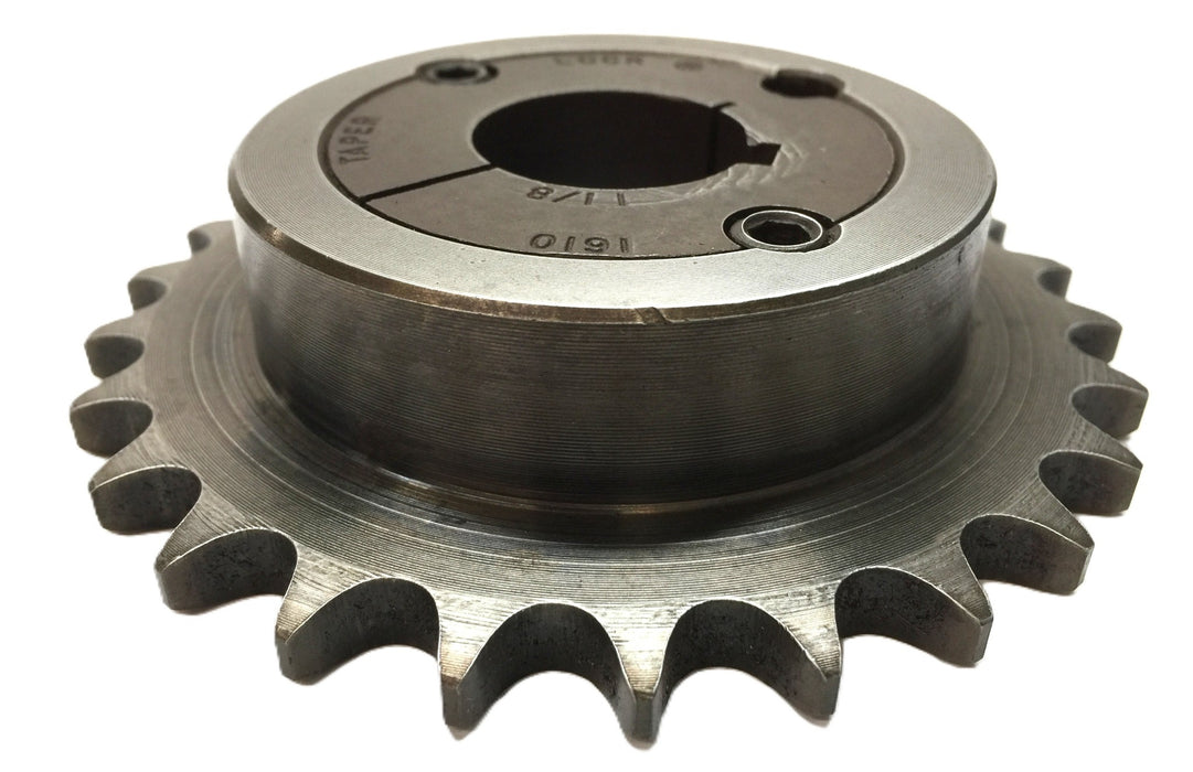 Browning Single-Roller Chain Sprocket 40TB26 with Taper-Lock Bushing(1-1/8) USED