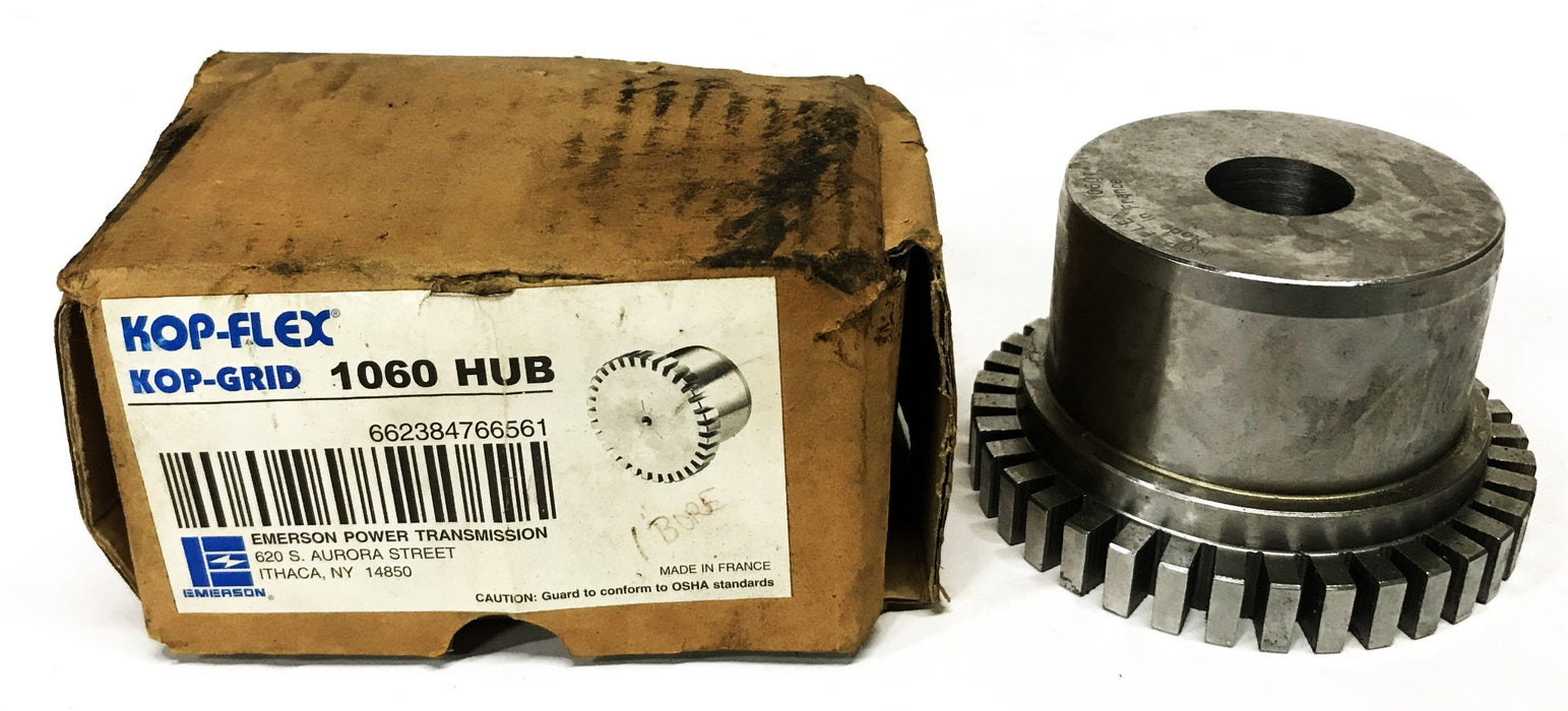 KOP-FLEX Kop-Grid 1060 Hub Coupling with 1 inch Bore (No KW) 1060-1 NOS