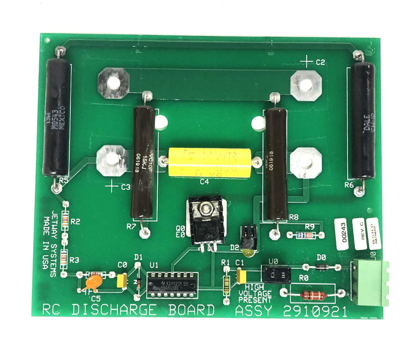 Jetway Systems RC Discharge Board 2910921 NOS