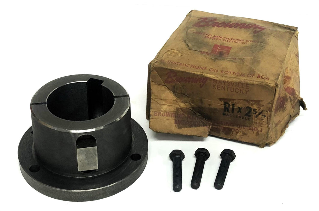Browning Malleable Iron Split Taper Bushing R1X2-5/8 NOS