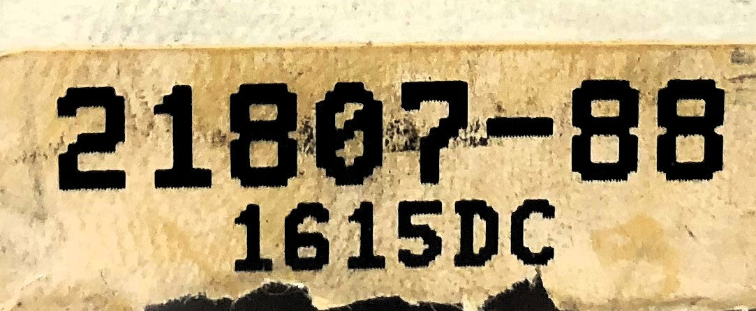 The General Rubber Sealed Ball Bearing 21807-88 (1615DC) [Lot of 4] NOS
