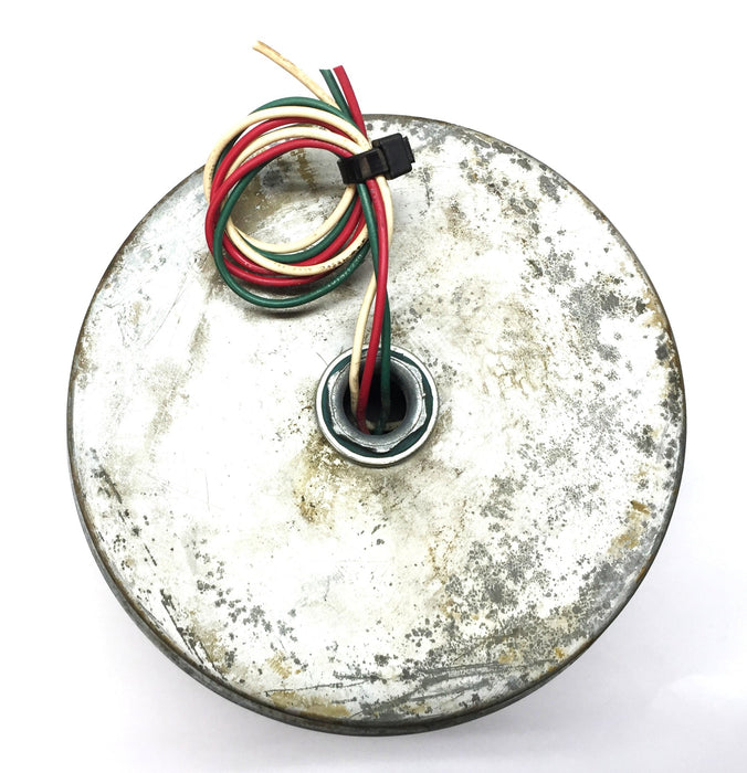 Adaptabeacon 5" Amber 3-Wire Signaling Beacon Light 93A-N5 (Missing Bulb) USED