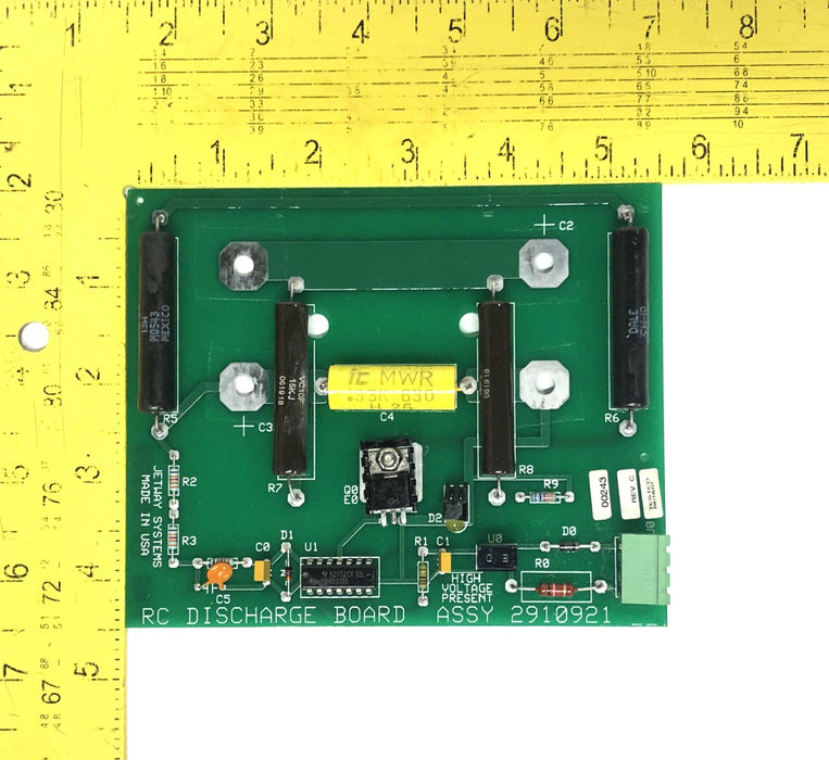 Jetway Systems RC Discharge Board 2910921 NOS