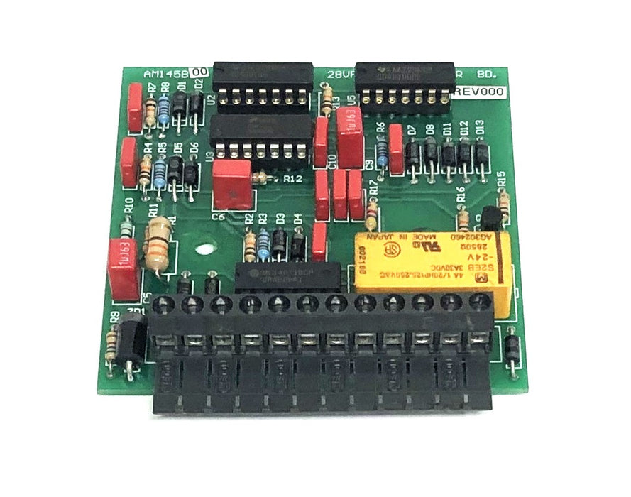 Unbranded REV 000 28VFB Aircraft Annunciator Board AM145A (AM145B00) USED