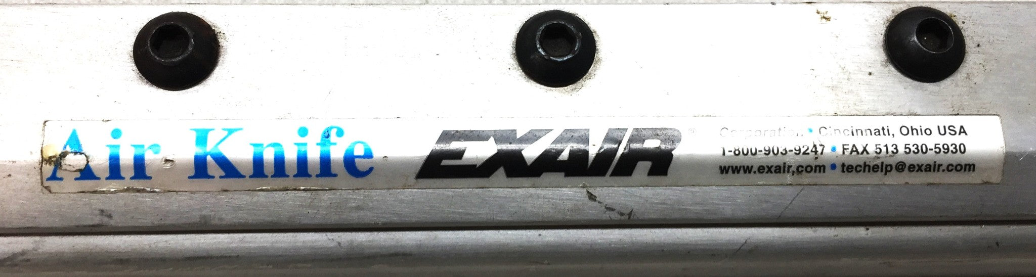 Exair Corporation 25" Air Knife Assembly USED