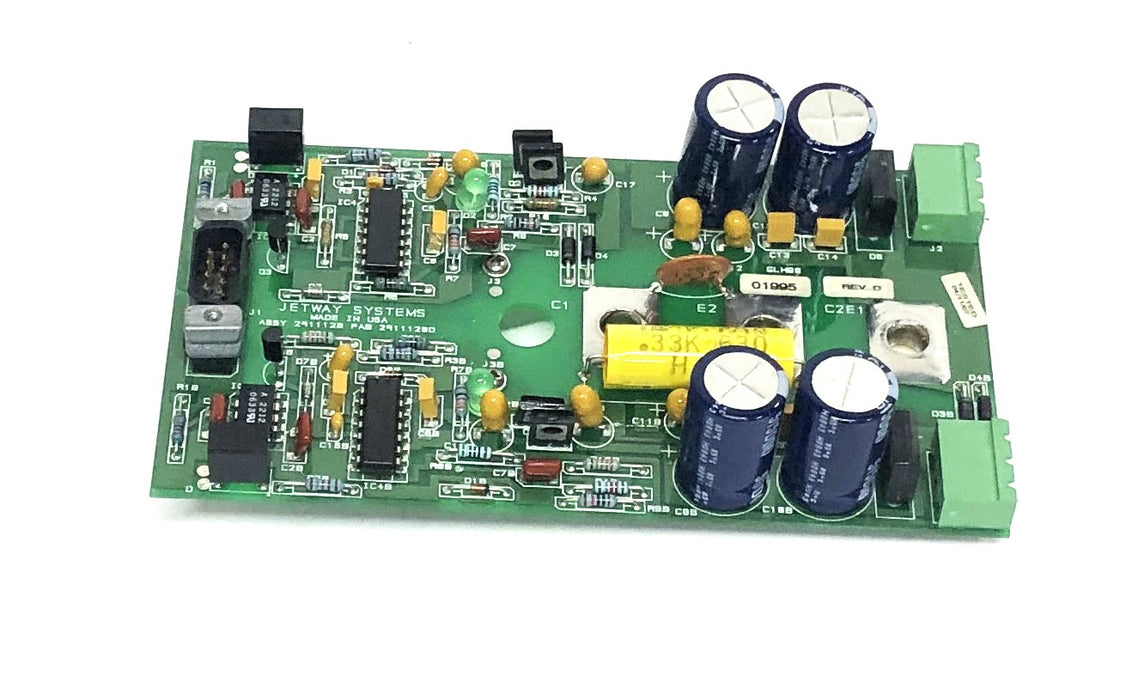 Jetway Systems Circuit Board 2911128 (2911128/2911128D) NOS