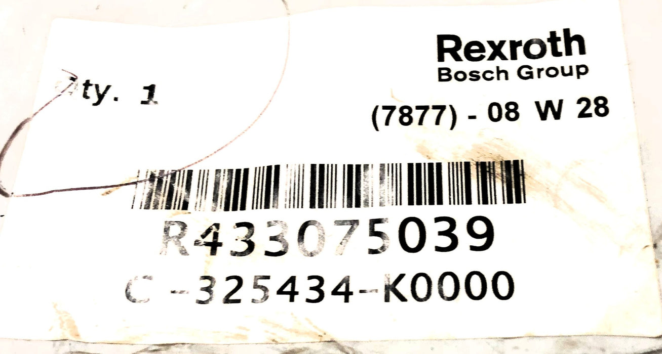 Rexroth Seal Kit R433075039 (C-325434-K000) NOS