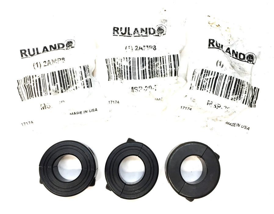 Ruland 2-Piece Clamp Collar 2AMP8 [Lot of 3] NOS